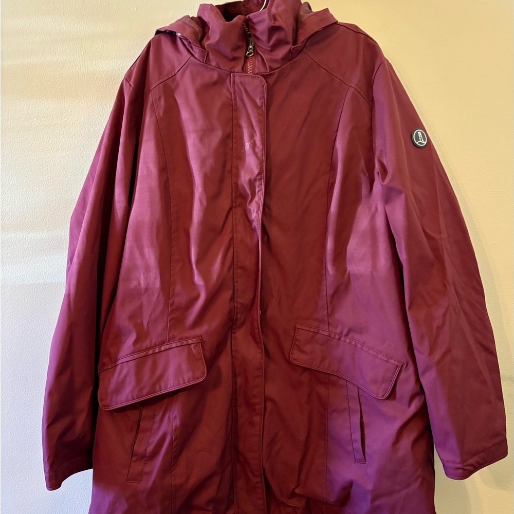 Lands' End Women's 3-in-1 Systems Jacket with Removable Puffer Vest